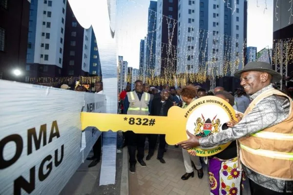 Boma Yangu refunds near half of Sh5.47 billion raised as more savers pull out President Ruto launching the Affordable housing in Mukuru