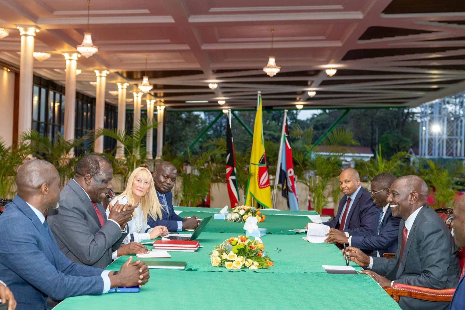 CS Oparanya with Committee of Experts during presentation of Report on the Transformation of the SACCO System in Kenya to President William Samoei Ruto.