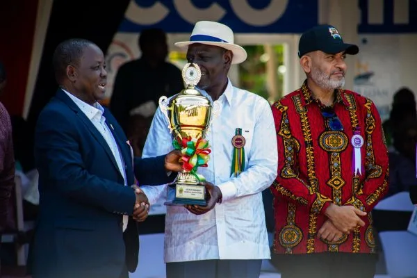 Bandari DT SACCO posts higher profit as assets and lending grow in 2025 Bandari Sacco Board Chair, Ken Sungu, receiving award for Best Cooperative Movement ,Sacco Stand from President William Ruto at 2025 Mombasa ASK Show.