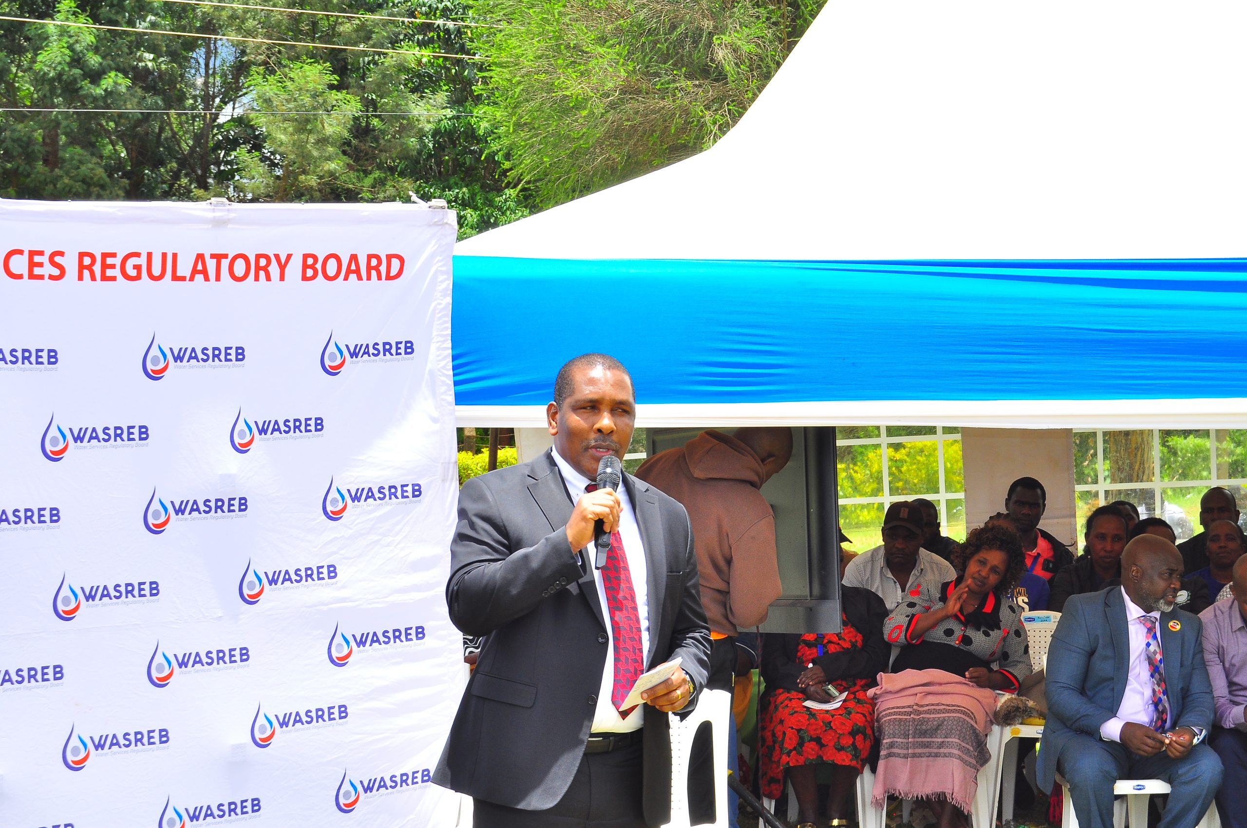 WASREB CEO MR RICHARD CHERUIYOT