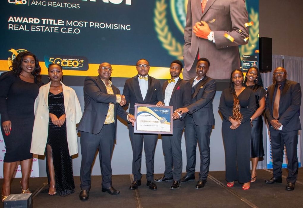 AMG Realtors LTD group during a past event in Nairobi.