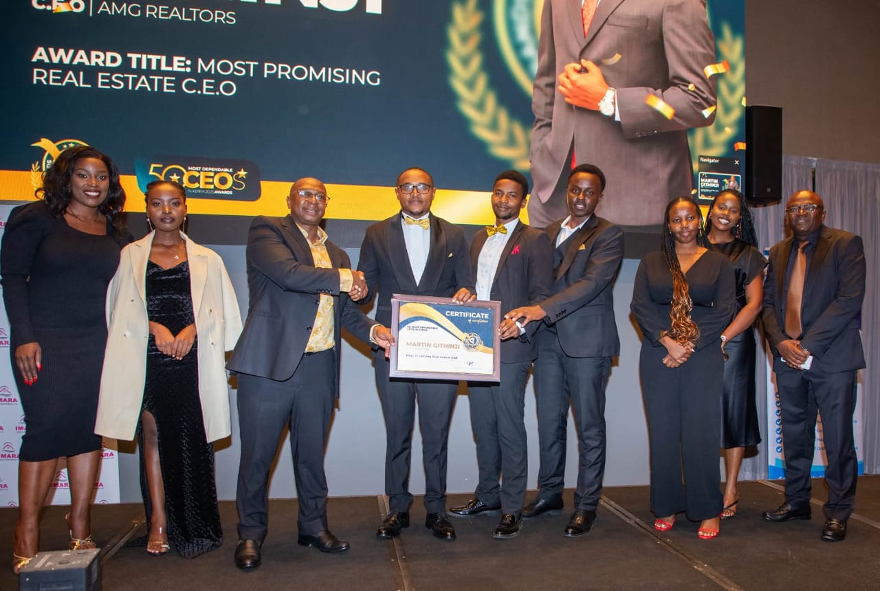 AMG Realtors LTD group during a past event in Nairobi.