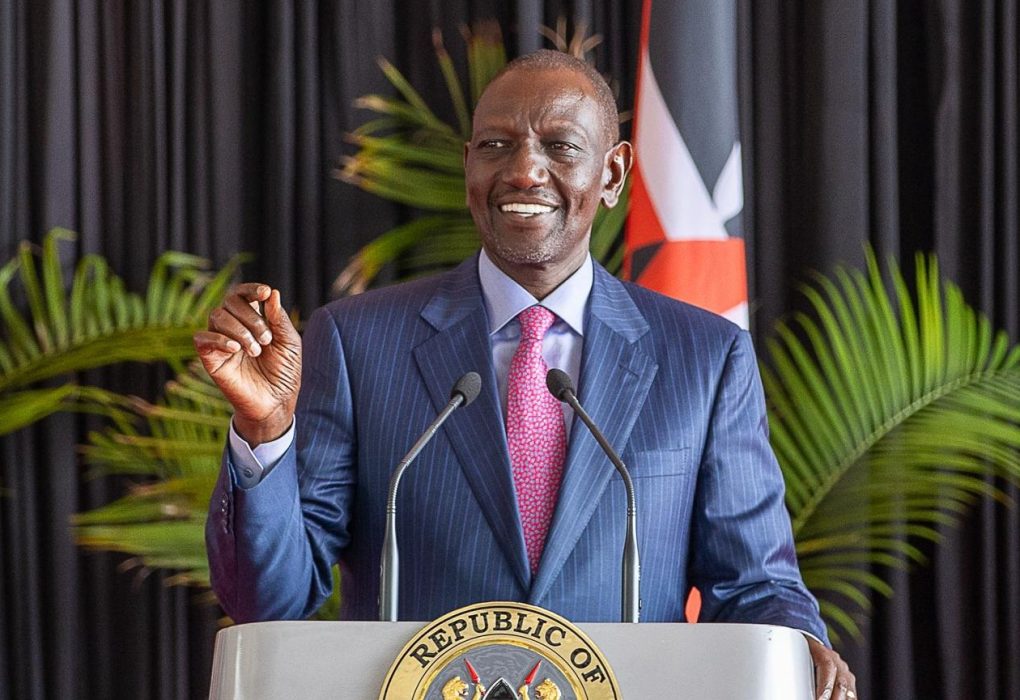 PRESIDENT William ruto