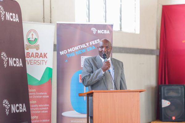 NCBA, Kabarak University launch programme to boost SME growth NCBA General Manager for Branch Business in the Western Region, David Wasamba